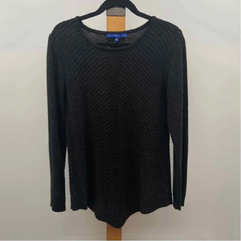 Apt 9 Women's Size L Black Stripe Sweater