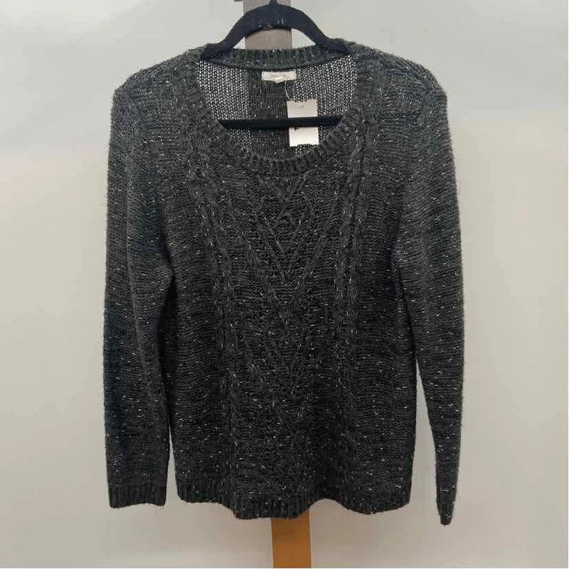 Maurices Women's Size L Charcoal Flecked Sweater