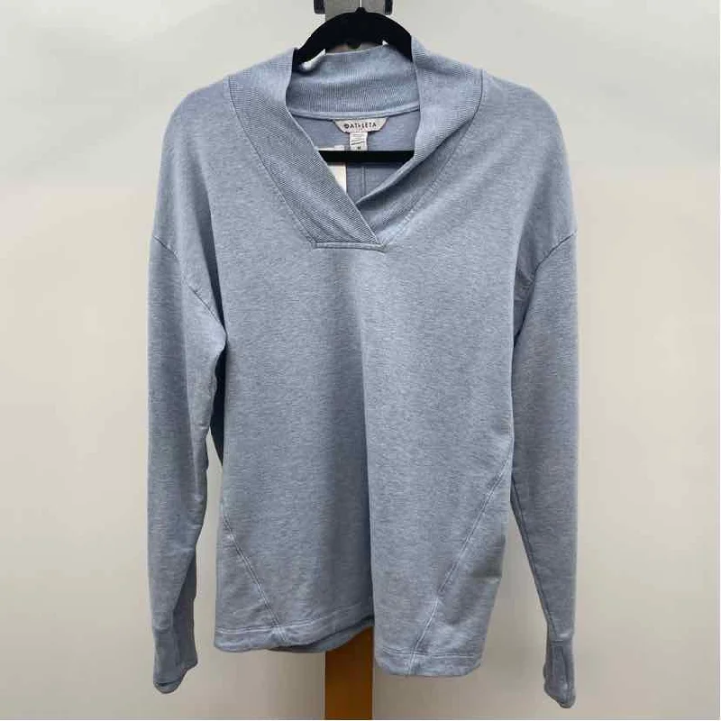 Athleta Women's Size M Blue Heathered Sweater