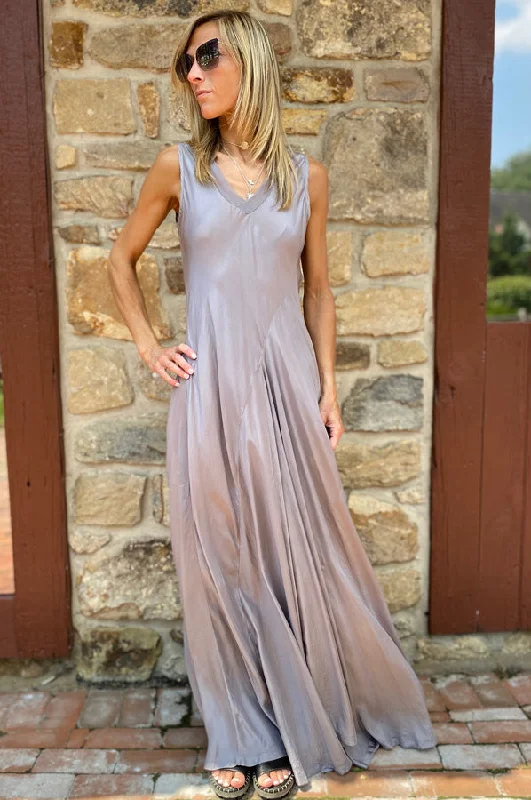 Long Dress - Lilac