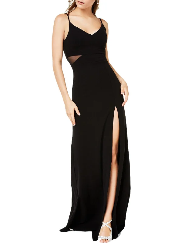 Juniors Womens Adjustable Straps Long Maxi Dress