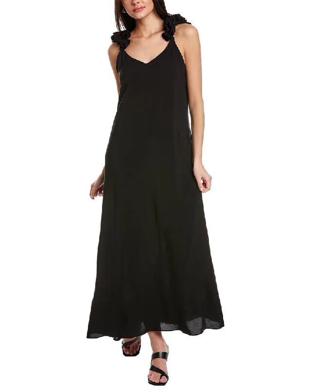 Vince Camuto Ruched Maxi Dress