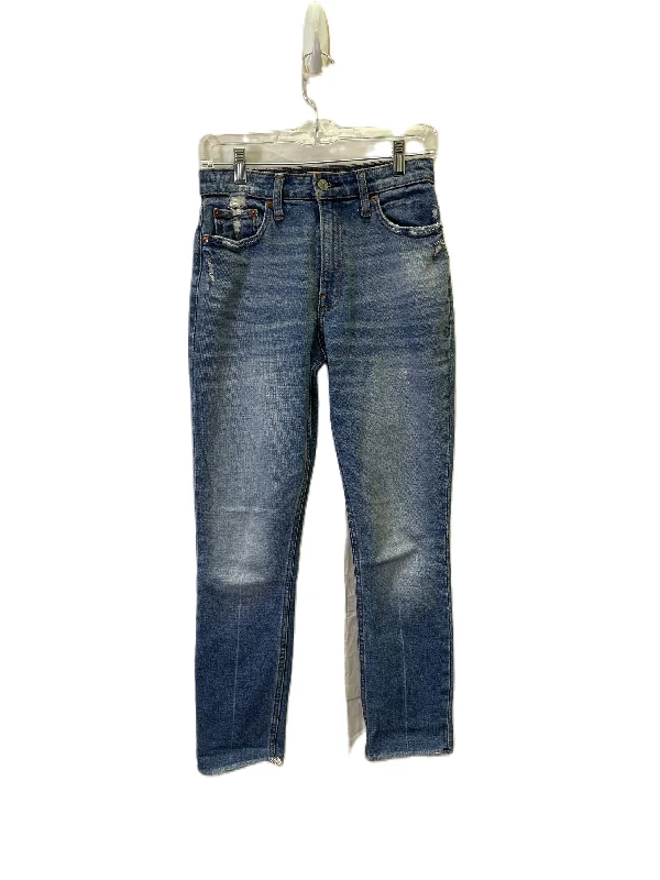 Jeans Skinny By Abercrombie And Fitch In Blue, Size: 2