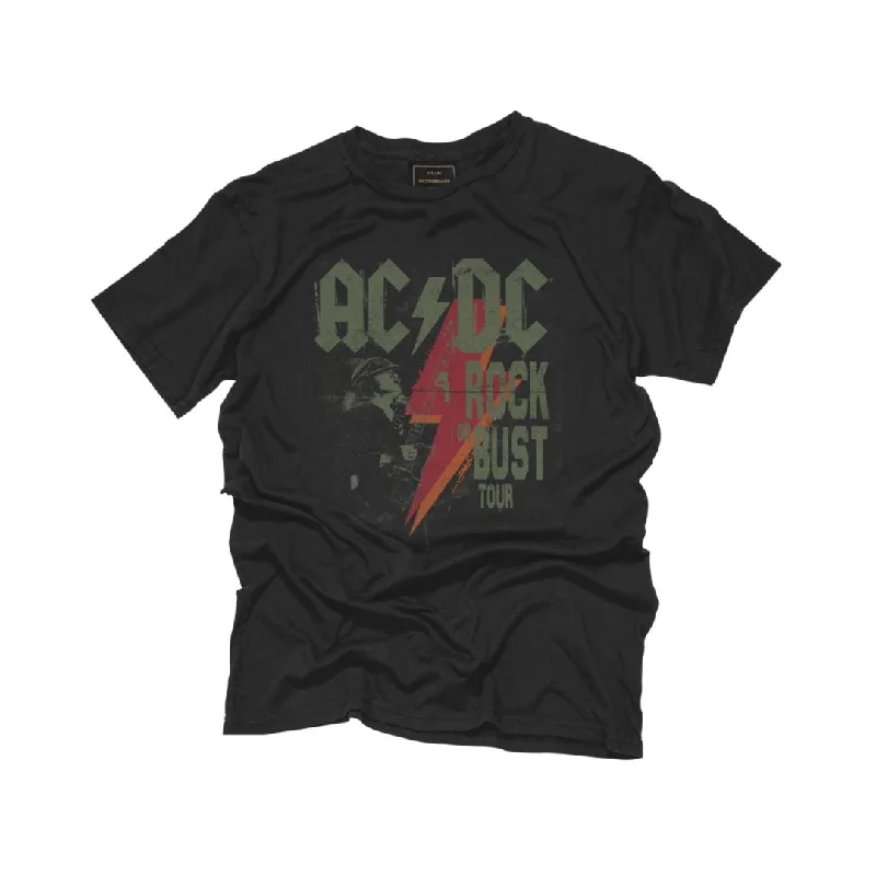 AC/DC Rock Or Bust Tee (Vintage Black)