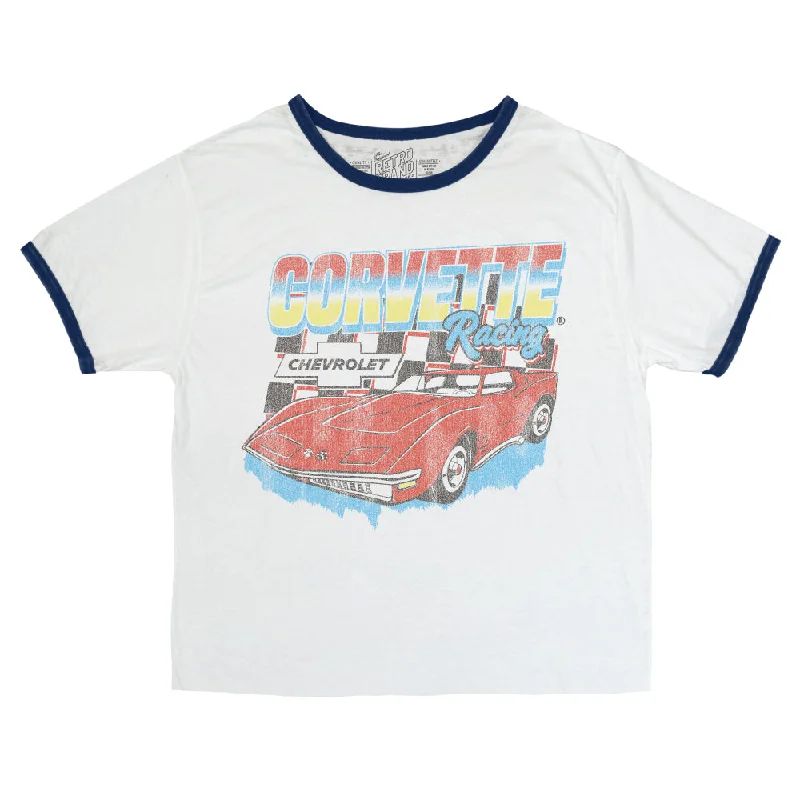 Corvette Cut Off Tee (Navy)