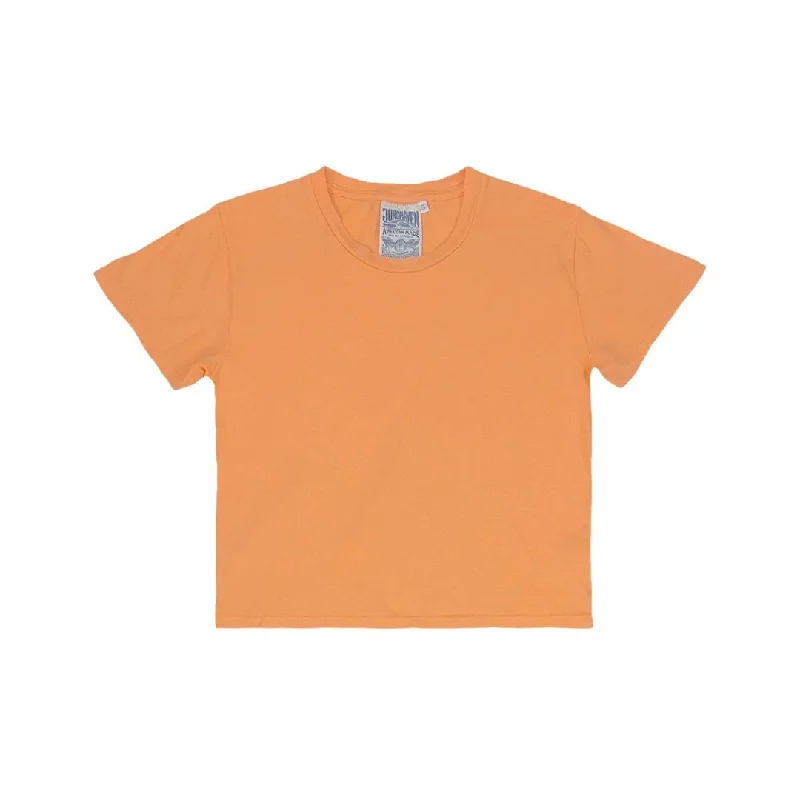 Ojai Crop Tee (Apricot Crush)