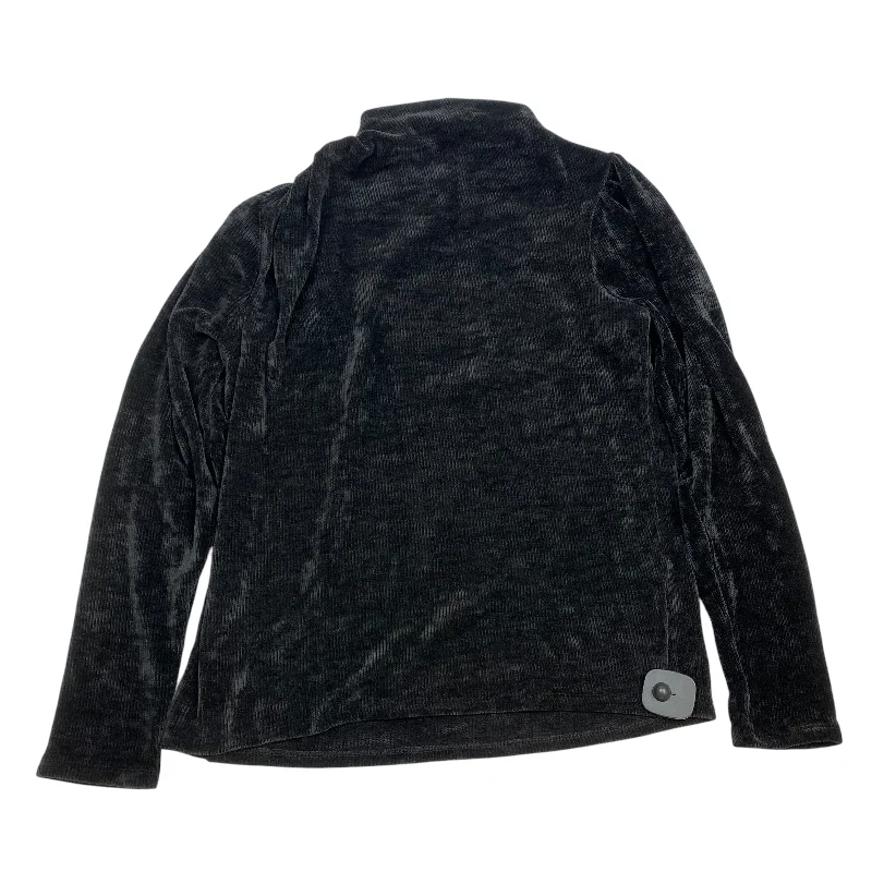 Top Long Sleeve By Express In Black, Size: L