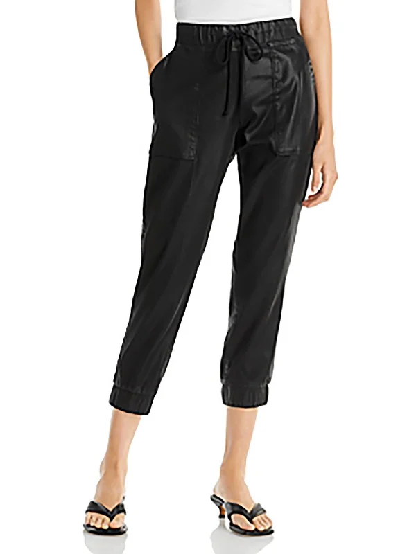 Chelsea Womens High Rise Cropped Jogger Pants