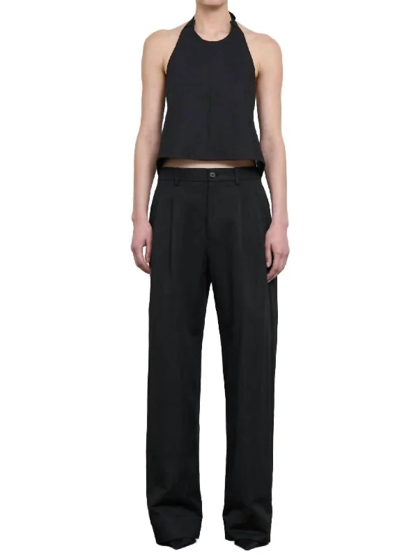 Drill Chino Pant In Black