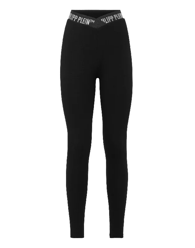 Super High Waist Leggings Stones Philipp Plein TM