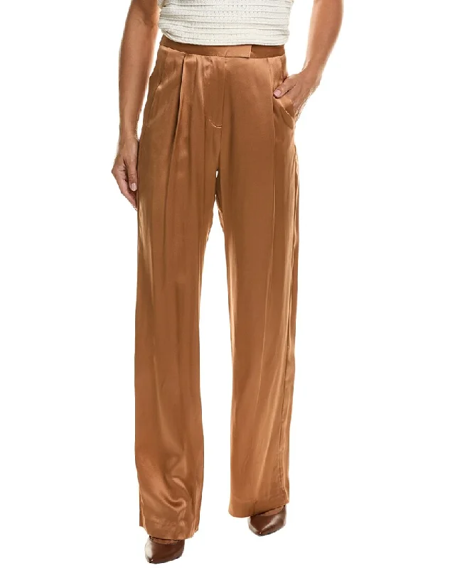 THE SEI Silk Wide Leg Pant