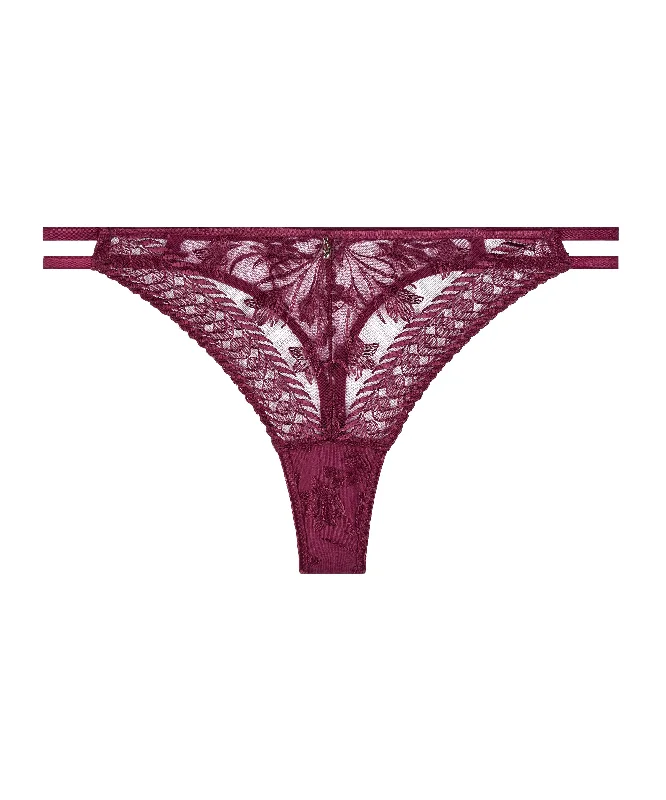 Aubade Magnetic Spell Tanga Crimson Red