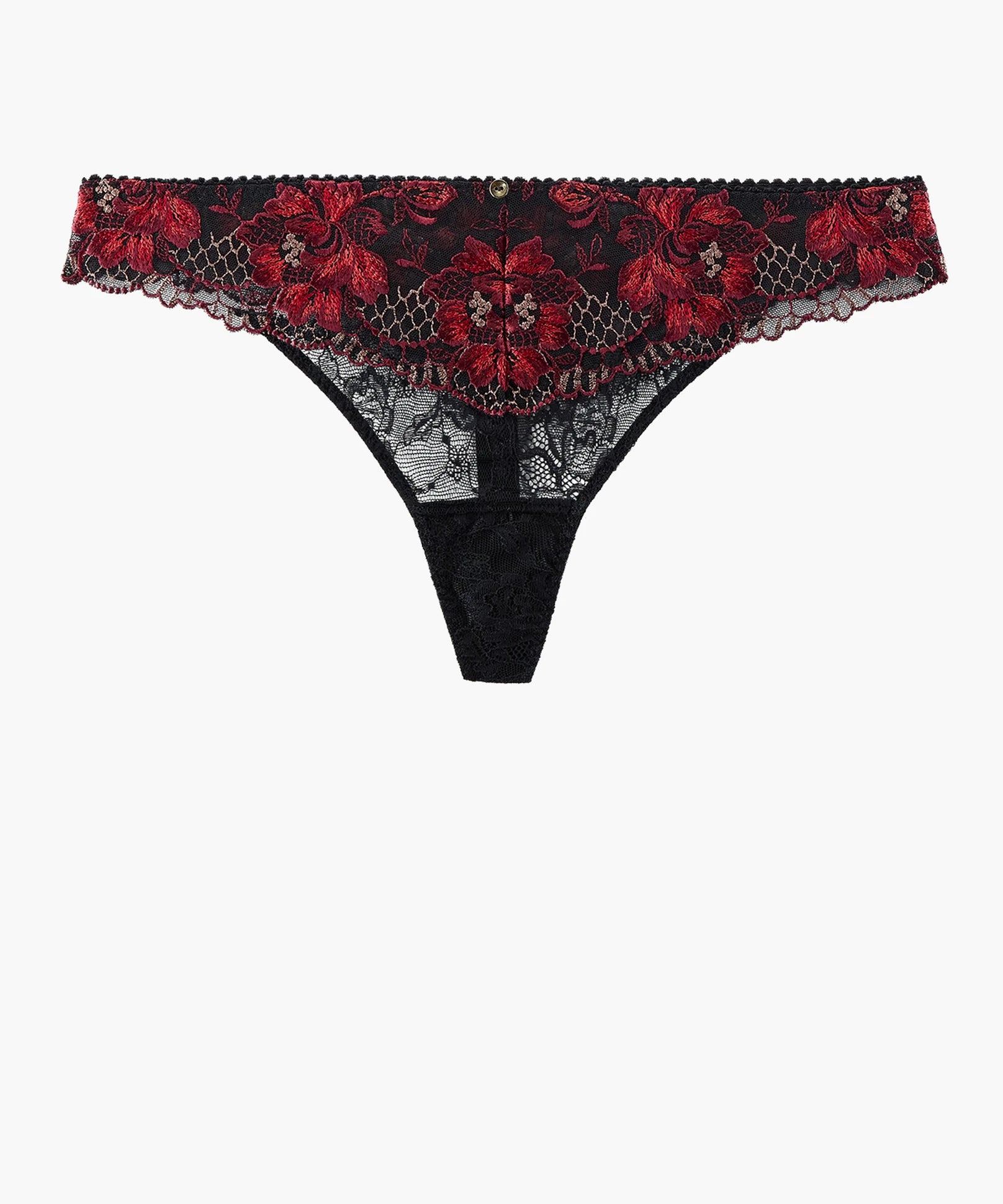 Aubade Mélodie d'été Tanga Black Cherry