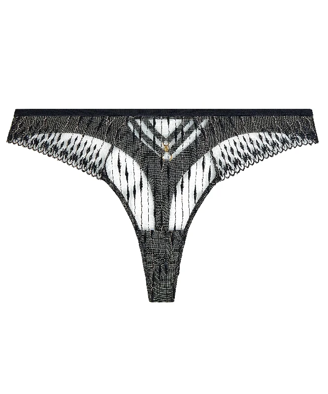 Aubade Voodoo Kiss Tanga Millenium Black