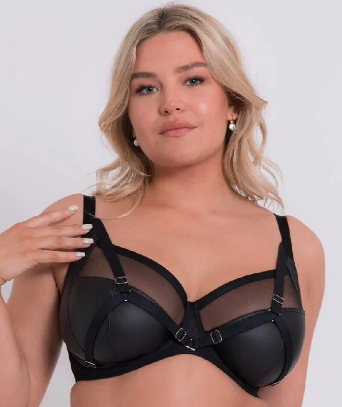 Curvy Kate Enclose Balcony Side Support Bra - Black