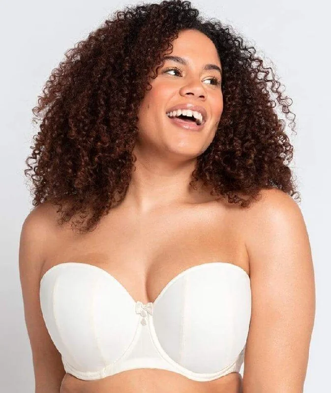 Curvy Kate Luxe Strapless Bra - Ivory