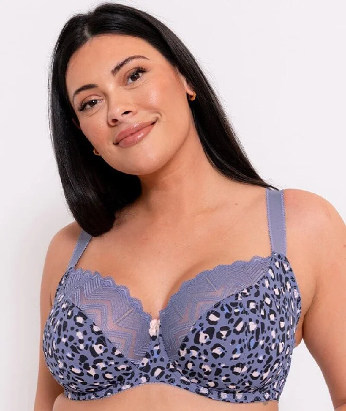 Curvy Kate Wild One Balcony Bra - Leopard Print