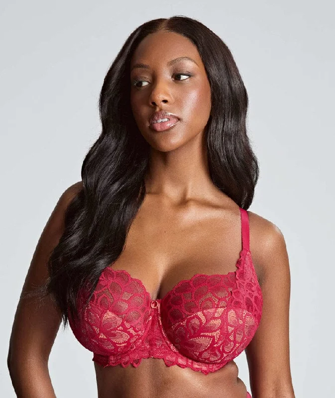 Panache Allure Underwired Full Cup Bra - Raspberry