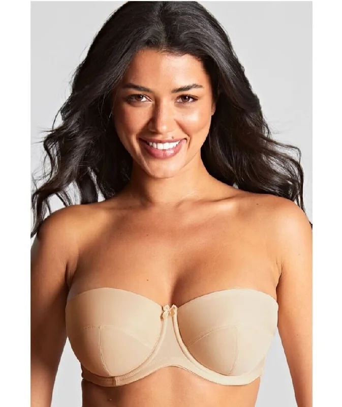 Panache Evie Underwired Strapless Bra - Nude