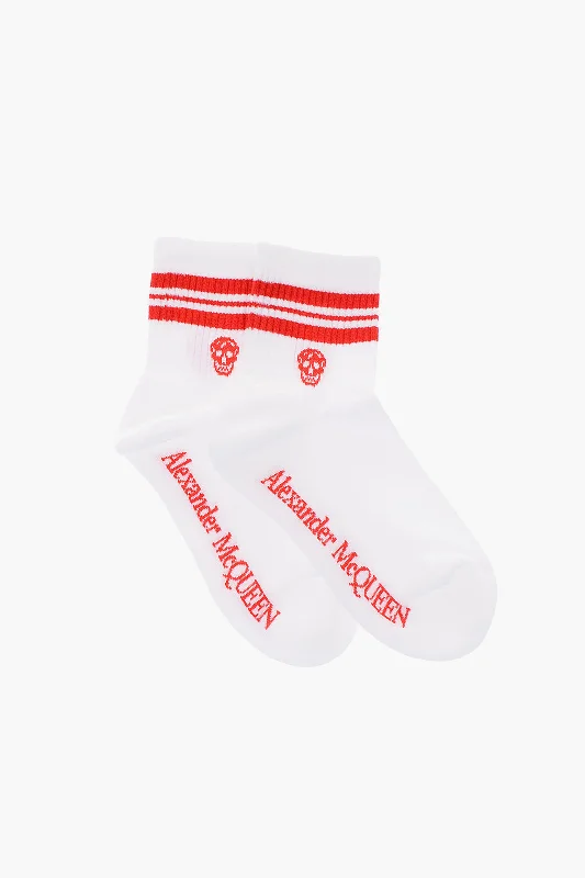 Alexander McQueen stretch cotton socks