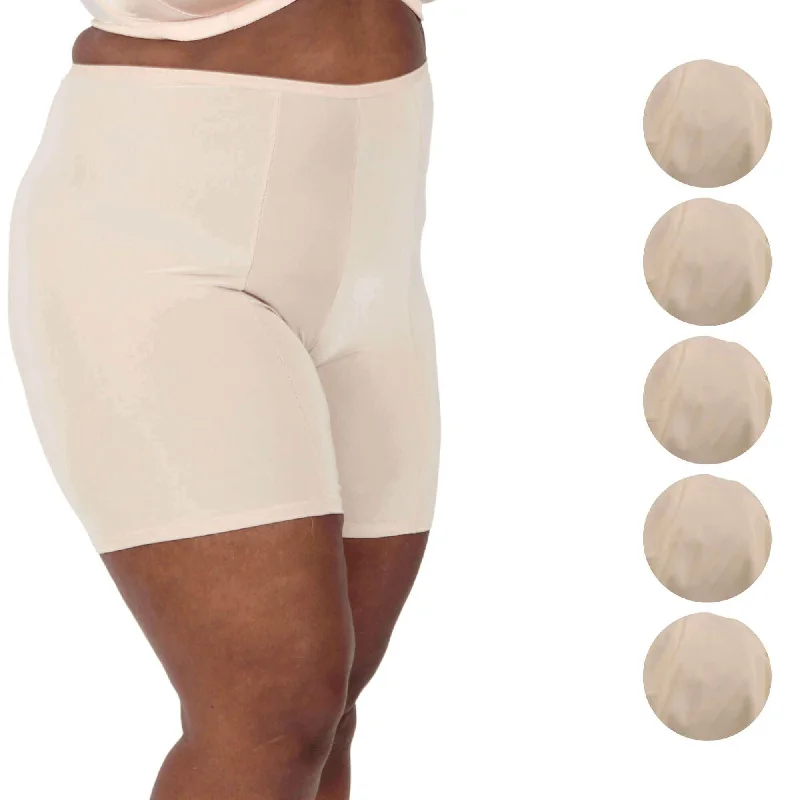 Classic Moisture Wicking Slip Short 6" 5-Pack