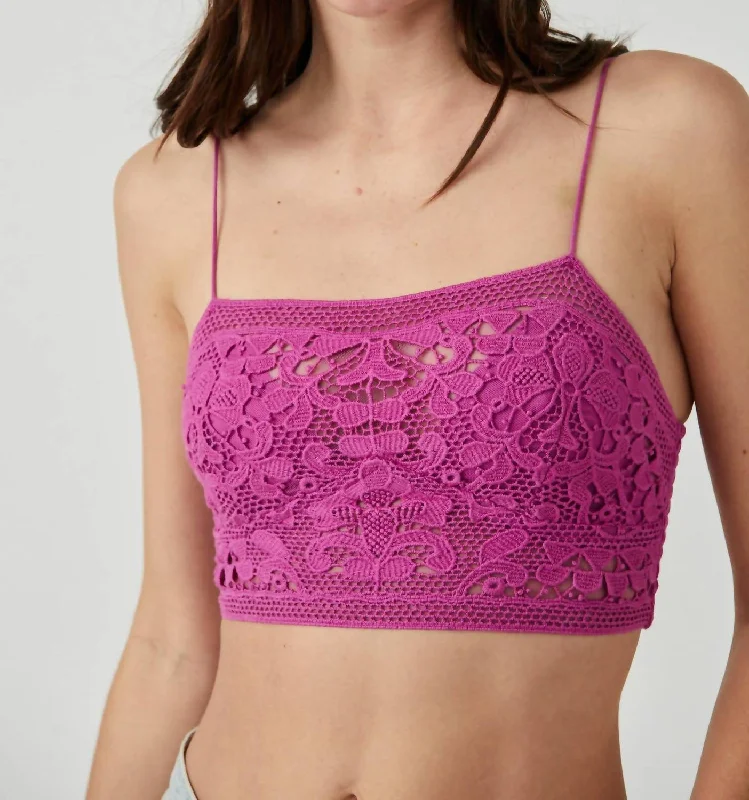 Fp 1 Lyra Bralette In Dahlia Mauve