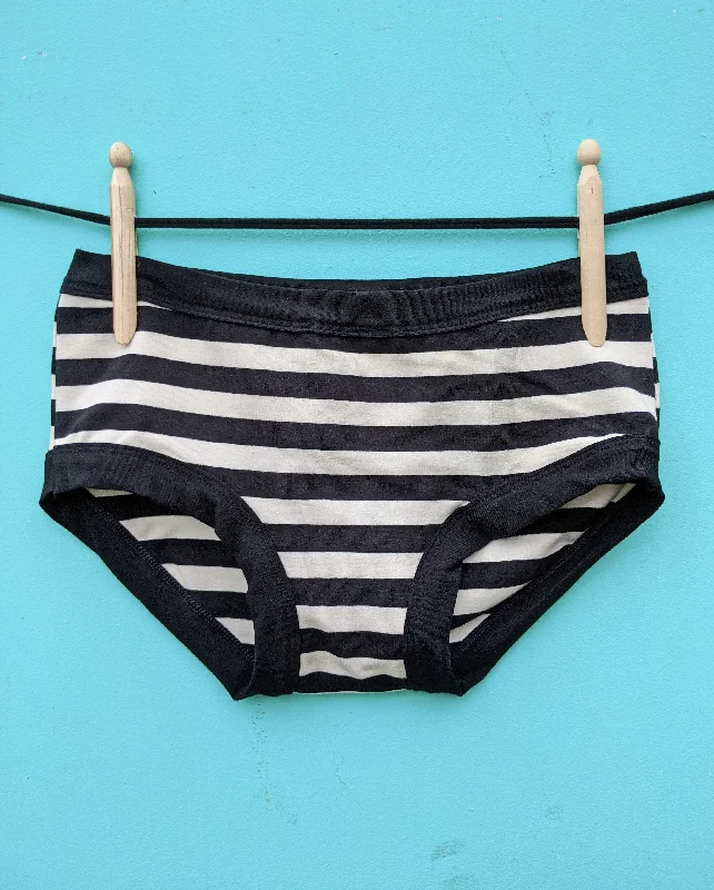 Hipster Black and Vanilla Stripe end of line - limited available