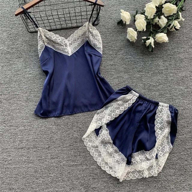 Navy Blue 2PCS