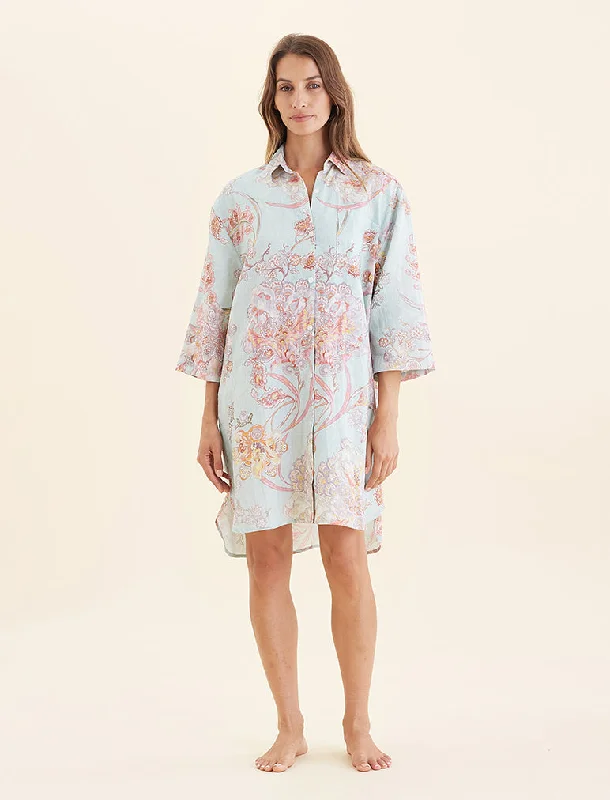 Coco Resort Linen Nightshirt