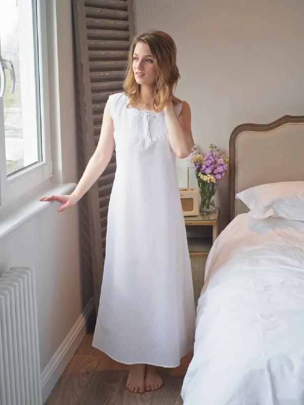 Pintuck Cotton Nightdress