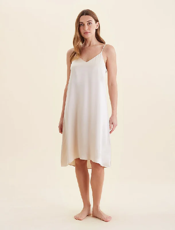 Audrey Washable Silk Slip Nightie