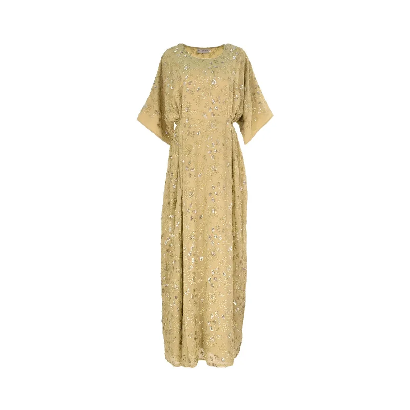 Shaira Women's Dusty Green Kaftan