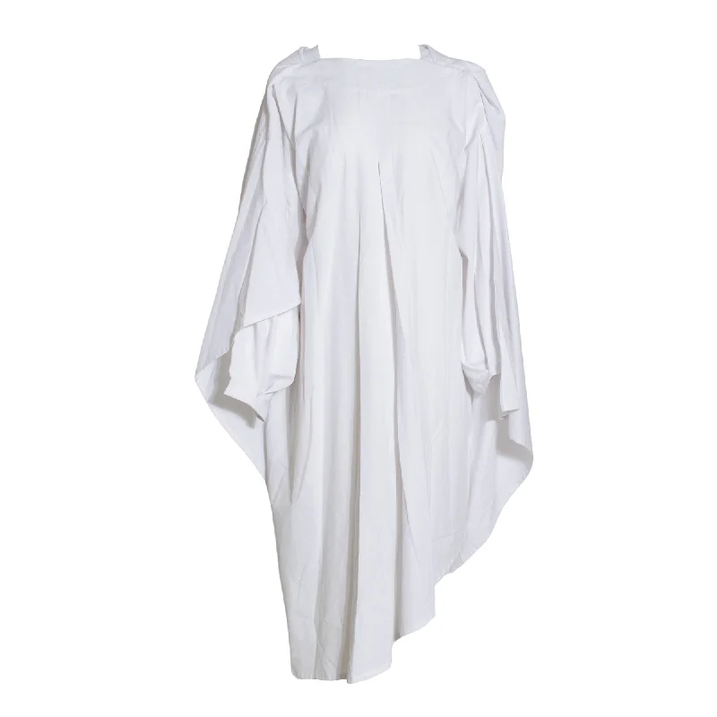 Fahm Women's White Dress, Free Size