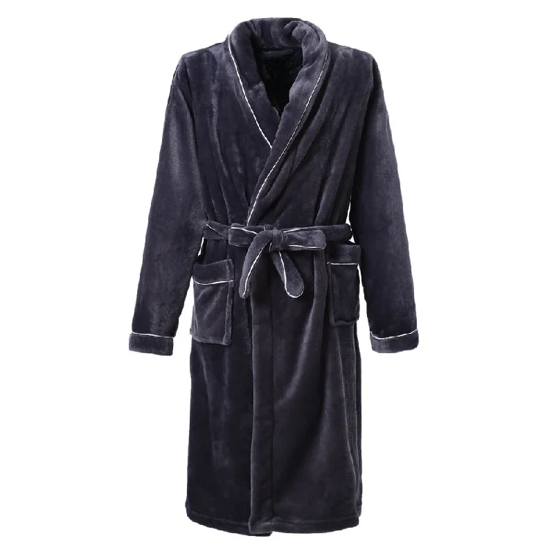 Richie House Women's Plush Warm Long Fleece Bathrobe Robe RHWN2233